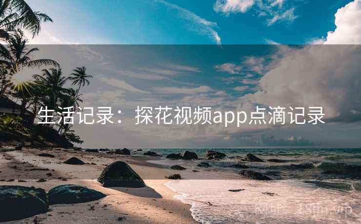 生活记录：探花视频app点滴记录